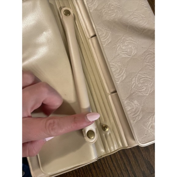 Vintage Soft Jewel Case by Mascot Travel Jewelry Storage Wallet Carrying Case - Picture 5 of 12